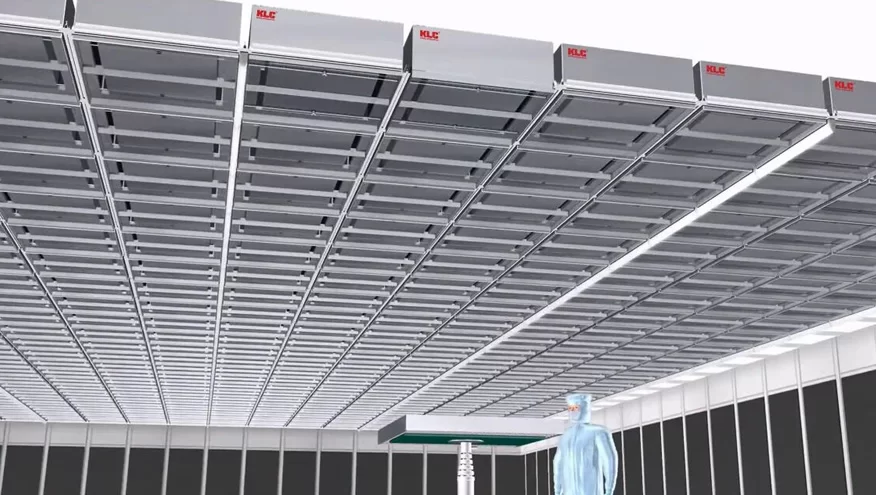 KLC FFU | 68dB(A) Ultra-Low Noise, Air Purification Can Also Operate Quietly