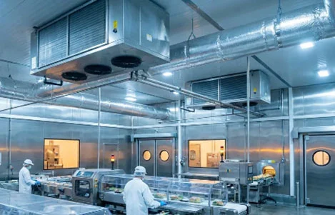 Food Factory Cleanroom Solution: Air Filtration and Equipment Configuration for ISO 7–8 Food-Grade Environments