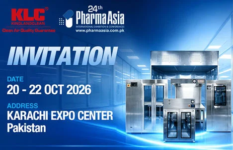 We cordially invite you to visit our booth (D157) for discussions, We'll meet at The 24th Pharma Asia